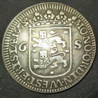 Certificate Of Authenticity Silver 1678 Colonial New York Ship Shilling 3 Masted