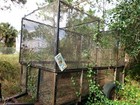 Enclosed Mesh Utility Trailer 