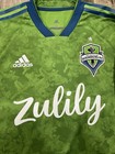 2019 Adidas Seattle Sounders Fc Green Authentic Mls Soccer Jersey Adult Small