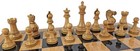 4 Qns Black   Antiqued 3 3 4  Kg Anderssen Staunton Wood Chess Men Set -no Board
