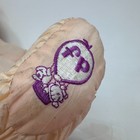 Fisher-price Puffalump Bear Cub Plush Stuffed Animal Pink Peach Teddy 13  1986