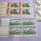6 Us Mixed Plate  Blocks   Block   Mnh   lot 4 File 48 