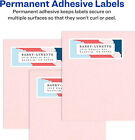 Avery Return Address Labels  Laser inkjet  2 3  X 1-3 4  - Inches  White  18294 