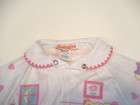Baby Gro Sleeper 6 Mos White Footie Pjs Vtg  80s Bears Kittens Nwt Kleinerts Inc