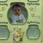Disney Winnie The Pooh Babys First Year Photo Frame With 5 Openings 9  X 11  3d