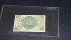 1863 3 Cent Third Issue Fractional Currency Obsolete Bank Note Bill 