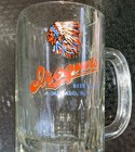 Vintage Iroquois Beer   Ale Buffalo Ny Heavy Glass Mug Souvenir Of Rathskeller