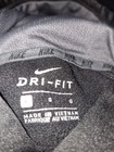 Nike Dri-fit Boys L Pullover Hoodie Hooded Pockets Black Gray White