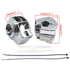 Switch Housing Cover Chrome For 2006-2013 Harley Street Glide Flhx  10-11 Flhxxx