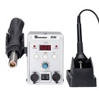 8586 700w 2 In 1 Smd Rework Soldering Station Led Digital Display Hot Air Gun   