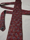 Mens Vintage Designer Robert Talbott Best Class Extra Long Silk Dress Neck Tie