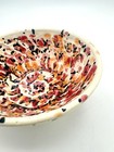 Handmade Poppy Fields Wet Shaving Bowl Textured Ceramic Lather Bowl
