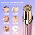 Flawless Facial Hair Remover For Women Painless Face Shaver -mini Hair Remover  