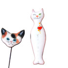 Lot 8 Cat Lapel Pins Cat Lady Kittens Figural Metal Enamel Brooch Pin