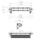 Baja Designs   S8    10-inch Amber Driving combo Led Off-road Light Bar