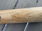 Twins a   s blue Jays red Sox Bobby Kielty Unsigned Game Used  Cracked Barrel  Bat