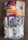 Vtg 1978 Holiday Industries Holy Star Sequin Bead Christmas Ornament Kit Makes 2