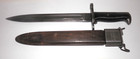 Wwii Us M1 Bayonet Ufh Union Fork   Hoe With Scabbard
