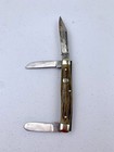 Shouse And Hardin Battle Axe Brand Three Blade Stockman Knife