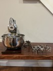 Vintage Retro Sunbeam Vista Mixmaster 12 Speed Standing Mixer Brown Chrome