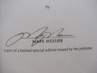 Mark Messier Signed Book No One Wins Alone Psa dna 1st Printing Rangers Auto