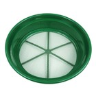 Green Plastic 13-1 4  Gold Sifting Pan Classifier 1 8 Inch Mesh Size