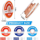 3pcs Solder Wick Braid Kit With Flux  Low Residue Desoldering Wire 10ft Each Usa