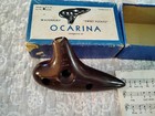 Vintage Waterbury Sweet Potato Ocarina Bakelite 10 Holes Instructions How 2 Play