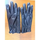 Leather Gloves Women L Black Thinsulate Thermal Insulated Whipstitch Soft Winter
