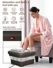 Collapsible Foot Spa With Heat  Bubble And Temp Control  Foot Bath Mas 