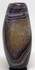 Extremely Rare Ancient Silk Banded Agate Stone Bead With Eye In Good Condition