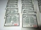 Lot Of 40 Old 1905 - Yosemite Short Line Railway Co  - Bond Coupons 