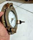 6 antique Brass Nautical Porthole Clock With Franklin Murphy s Analog Beautiful