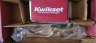 Vintage Kwikset Gibson Polished Brass Replacement Door Lock Exterior Handle Only