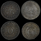 Charles Ii Maundy Set 1677 Silver Coins First King To Give Maundy Set