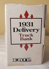 Vtg Ertl Die Cast Bank 1931 Delivery Truck Quality Farm   Fleet  Nwb