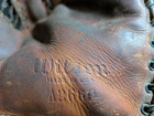 Vintage 1950 s Wilson A2660 Trapper Leather Baseball Glove Professional Usa Made