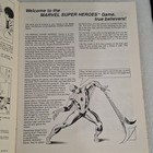 Tsr Marvel Universe Super Heroes Battle Book Role Playing Game 1984