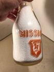 Mission Dairy Quart Milk Bottle  Watsonville  Salinas  Monterey  California