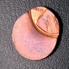 Error Coin Off 1c Lincoln Cent   Penny Copper Pre 1982   Slight Toning   f9