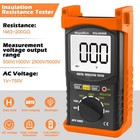Digital 5000v Insulation Tester Megohmmeter 200g   auto-ranging  Ac Voltage Test