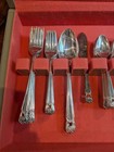 1847 Rogers Bros Eternally Yours Silverplate Flatware Set 65 Pc Chest  8 Service