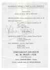 French Violinist Christian Ferras Hand Signed Program Page From 1963