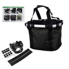 Bicycle Basket Folding Bike Front Handlebar Carrier Storage Bag Large Capacity