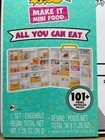 Mga   s Mini Verse Make It Mini Food All You Can Eat Collection 101  Pieces - New