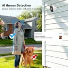 2 Pack Wireless Security Camera System Smart Night Vision Outdoor Wifi Cameras