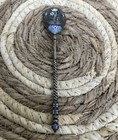 Antique Russian Silver Enamel Spoon Marked Fr -     