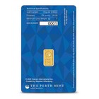 1 Gram Colorized Perth Mint Spongebob Squarepants Gold Bar  new W  Assay 