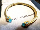Giftdavldyruman drman genderless spiral Silver Green Stone Bracelet M 7 5 