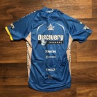 Men s Nike Dri-fit Short Sleeve Cycling Jersey Discovery Channel Size Small